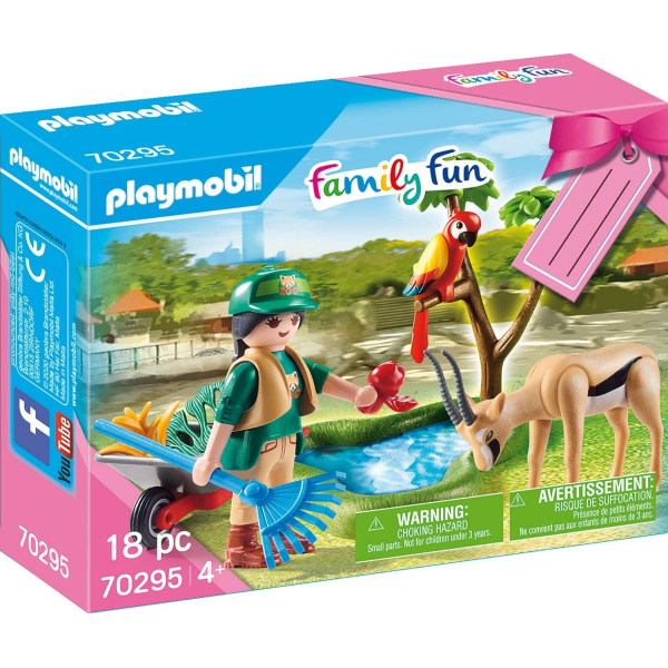 Set zoo playmobil 70295
