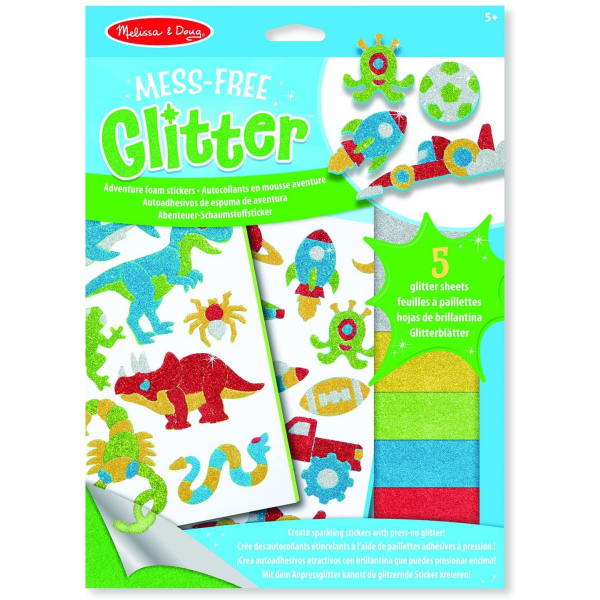 Glitter autoadhesivos de espuma