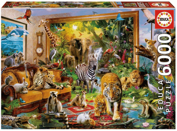 Puzzle 6000 entrando en la habitacion educa 17679