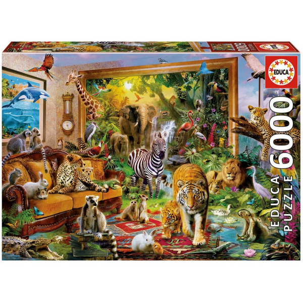 Puzzle 6000 entrando en la habitacion educa 17679