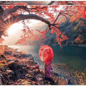 Puzzle 1000 amanecer en el rio katsura educa 18455