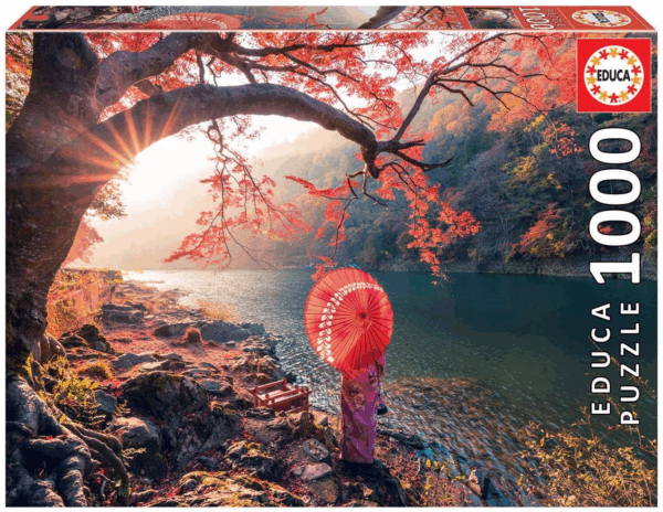 Puzzle 1000 amanecer en el rio katsura educa 18455