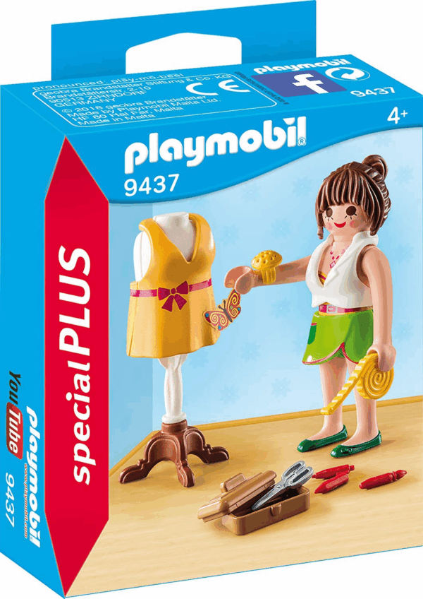 Diseñadora playmobil 9437