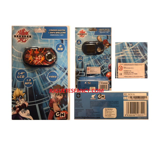 Camara digital 1.3 mpx bakugan ingo