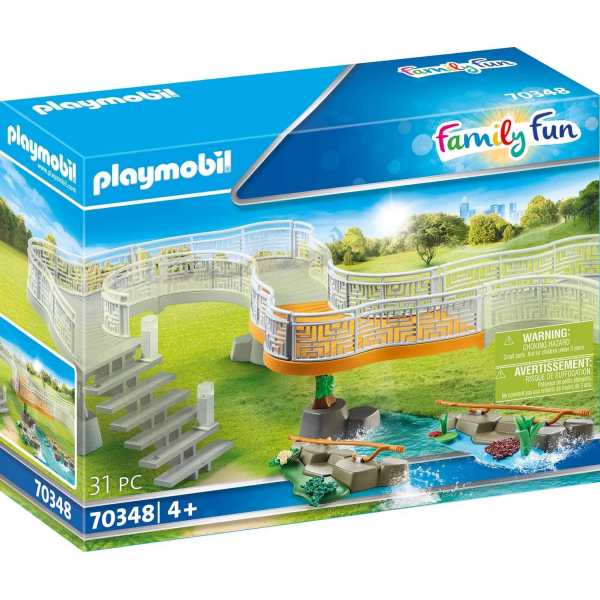 Extension plataforma de observacion zoo playmobil 70348