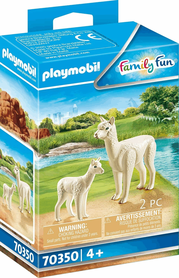 Alpaca con bebe playmobil 70350