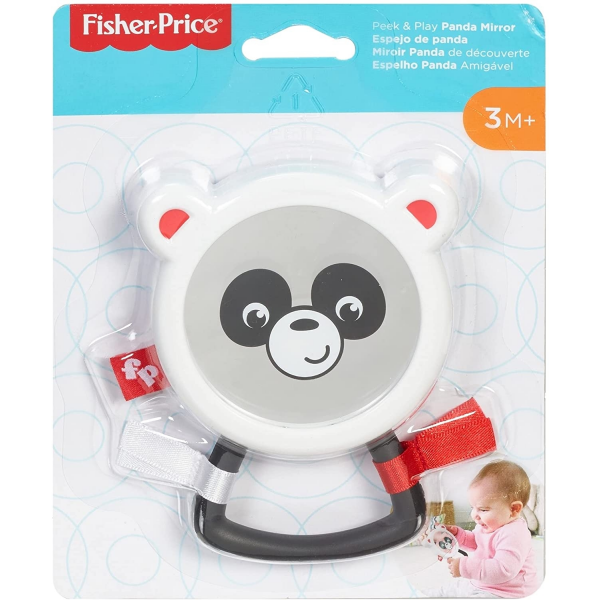 Sonajero mordedor panda fisher price mattel ggp07