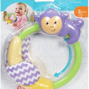 Sonajero mordedor mono fisher price mattel ggf06