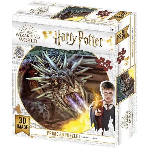 Puzzle lenticular dragon 300 piezas
