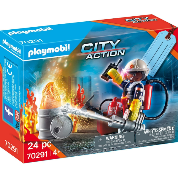 Set bomberos playmobil 70291
