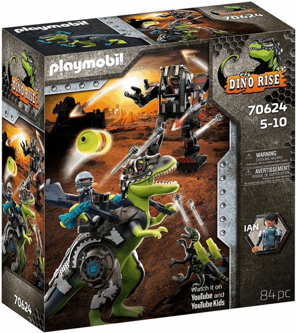 T-rex batalla de los gigantes playmobil 70624