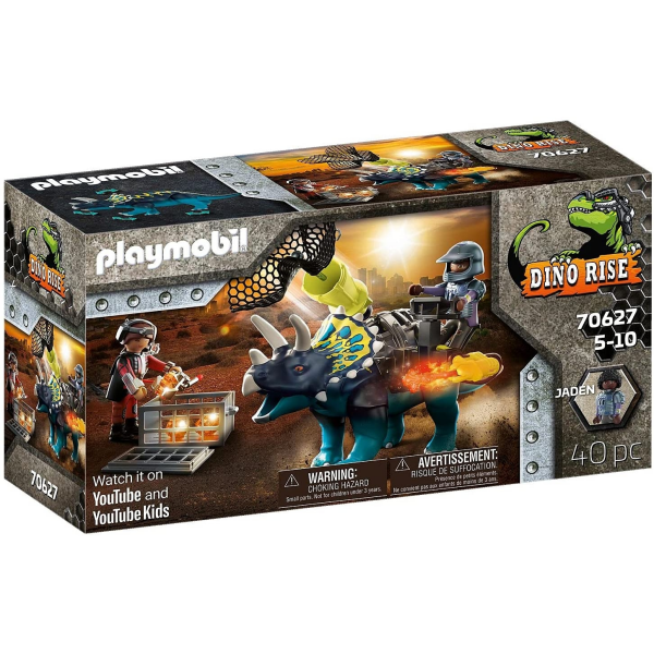 Triceraptos disturbios de piedras playmobil 70627