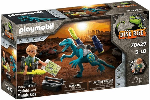 Tio rob armamento para la batalla playmobil 70629