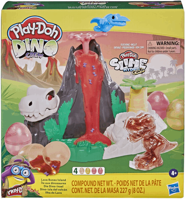 Play doh dino isla del volcan hasbro f1500