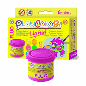 Pintura acrilica color fluor playcolor 20111
