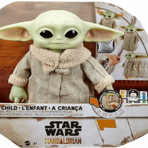 Baby yoda peluche con movimiento mattel gwd87