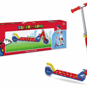 Patinete Aluminio Super Mario Mondo