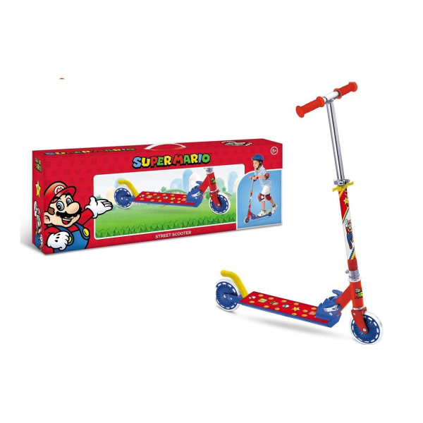 Patinete Aluminio Super Mario Mondo