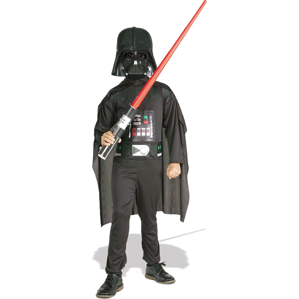 Disfraz darth vader t.s con mascara y espada