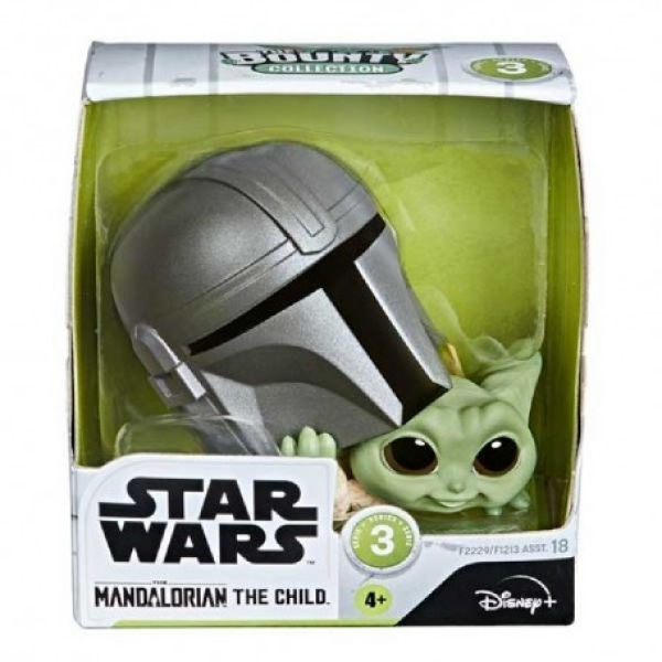The child casco mandaloriano 18 hasbro f2229