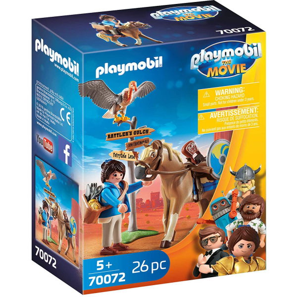 Marla con caballo playmobil 70072