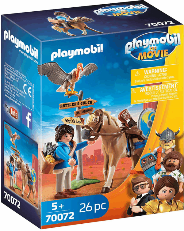 Marla con caballo playmobil 70072