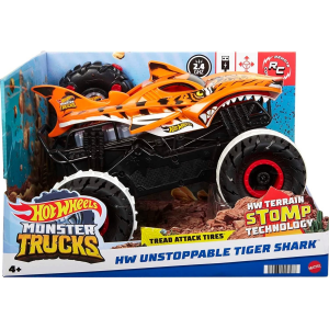 Monster Trucks RC Tiger Shark Hot Wheels Mattel HGV87