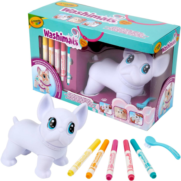 Washimals Jumbo Pets El Gran Wilbur 15 cm articulado Crayola