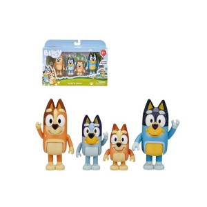 Bluey Pack 4 Figuras Family Famosa