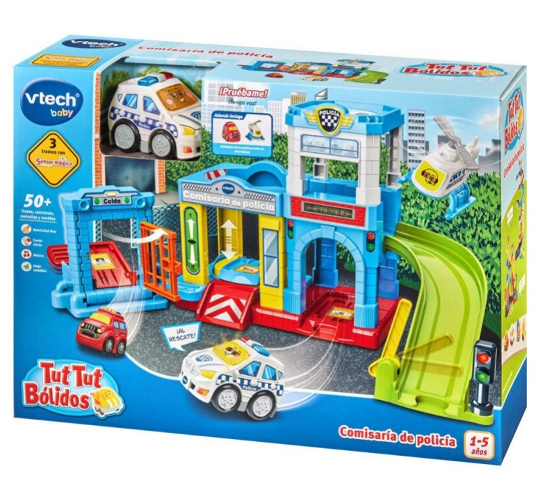 15441-1.png Comisaría de policía Tut Tut bólidos Vtech 569922