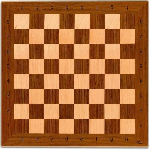 Tablero de ajedrez madera 40x40 cayro