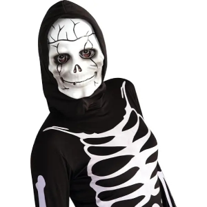 Mascara skull con capucha talla unica halloween rubies
