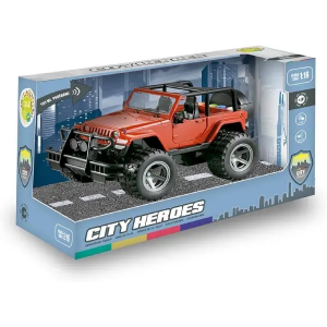 Jeep Con Luz y Sonidos City Heroes Tachan