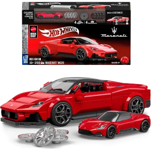 Hot Wheels Construye Speed Maserati MC20 Mattel JFR90