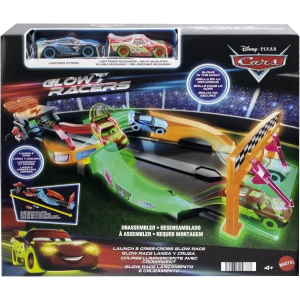 Cars Pista Brillante Lanza y Choca Crash Mattel HPD80