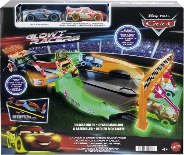 16410-1.png Cars Pista Brillante Lanza y Choca Crash Mattel HPD80