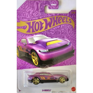 Hot Wheels D-Muscle 57 Aniversario Purple & Gold 2/6 Mattel JDM21