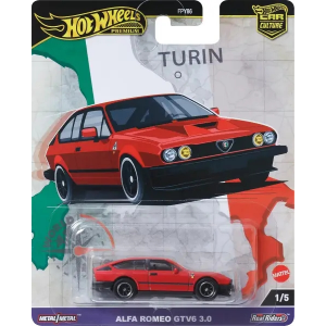 Hot Wheels Alfa Romeo GTV06 3.0 Car Culture 1/5 Mattel HRV80