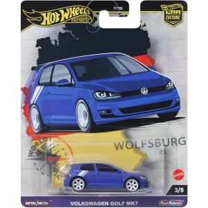 Hot Wheels Volkswagen Golf MK7 Car Culture 3/5 Mattel HRV79