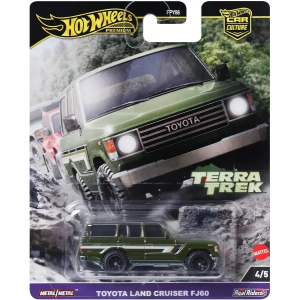 Hot Wheels Toyota Land Cruiser FJ60 Terra Treck Car Culture 4/5 Mattel HRV88