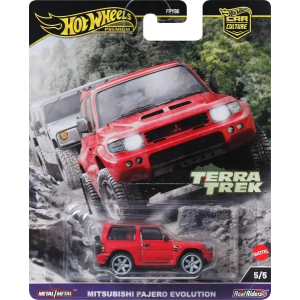 Hot Wheels Mitsubishi Pajero Evolution Terra Trek Car Culture 5/5 Mattel HRV89