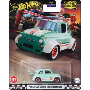 Hot Wheels 60s Fiat 500 D Modificado Boulevard 97 Mattel HRT65