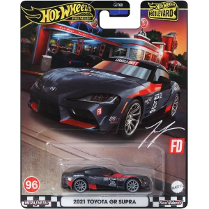 Hot Wheels 2021 Toyota GR Supra Boulevard 96 Mattel HRT56