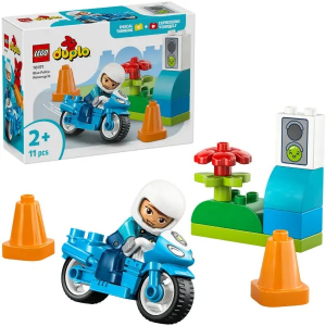 Lego 10471 Moto de Policia Azul Lego Duplo