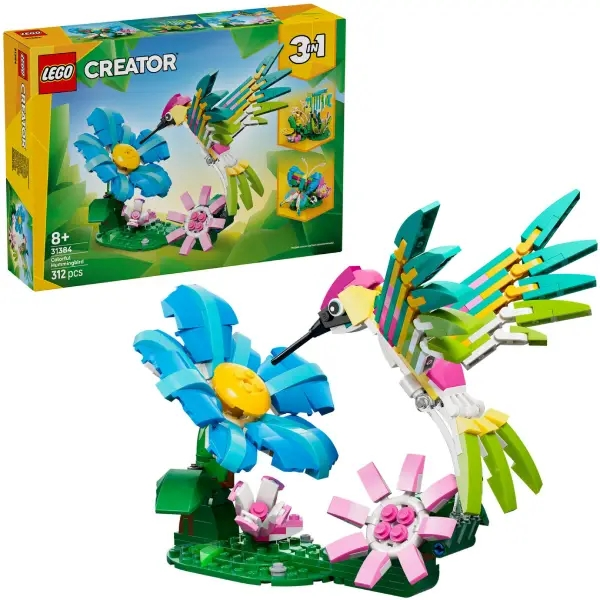 16666-1.png Lego 31384 Fauna Salvaje Colibri de Colores Lego Creator