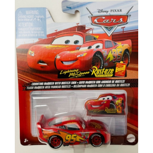 Cars Rayo McQueen con anuncio Rusteze Mattel GCC81