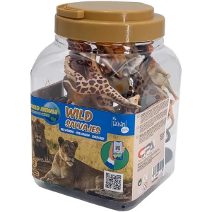 Bote Animales de la Selva 30 piezas Tachan
