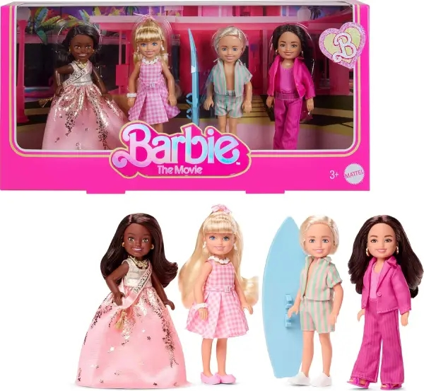 16793-1.png Barbie Chelsea Pack 4 Muñecos Mattel JBH77