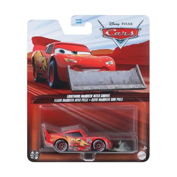 16825-1.png Cars Rayo McQueen con Pala Mattel FNV21