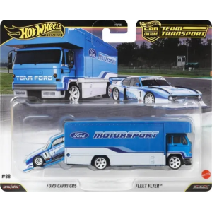 Hot Wheels Team Transport Ford Capri GR5 Fleet Flyer Mattel JHX89